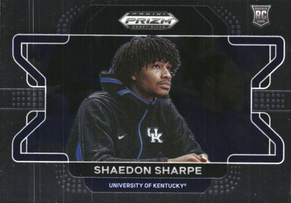 #54b Shaedon Sharpe - Kentucky Wildcats - 2022 Panini Prizm Draft Picks Basketball