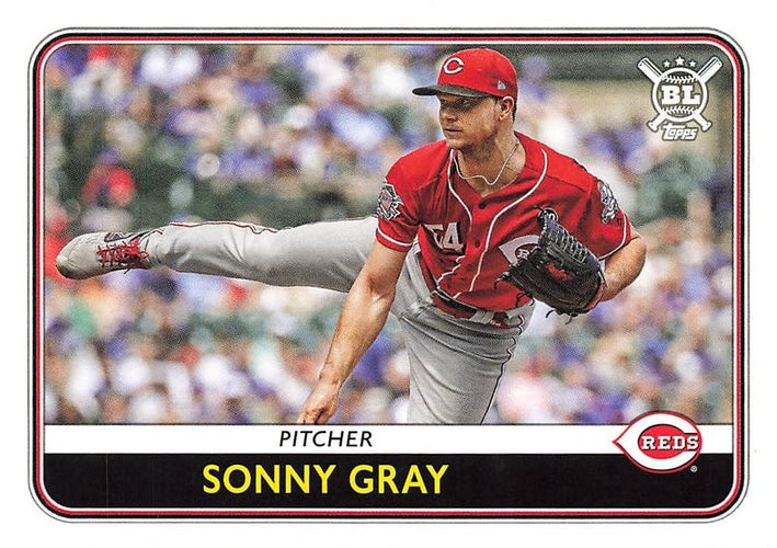 #55 Sonny Gray - Cincinnati Reds - 2020 Topps Big League Baseball