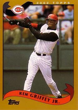 #550 Ken Griffey Jr. - Cincinnati Reds - 2002 Topps Baseball