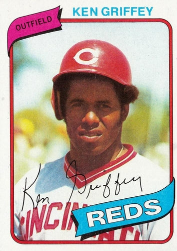 #550 Ken Griffey - Cincinnati Reds - 1980 Topps Baseball