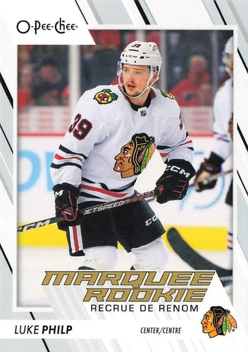 #550 Luke Philp - Chicago Blackhawks - 2023-24 O-Pee-Chee Hockey