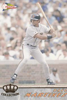 #550 Dave Martinez - San Francisco Giants - 1994 Pacific Baseball