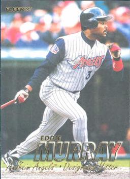 #550 Eddie Murray - Anaheim Angels - 1997 Fleer Baseball