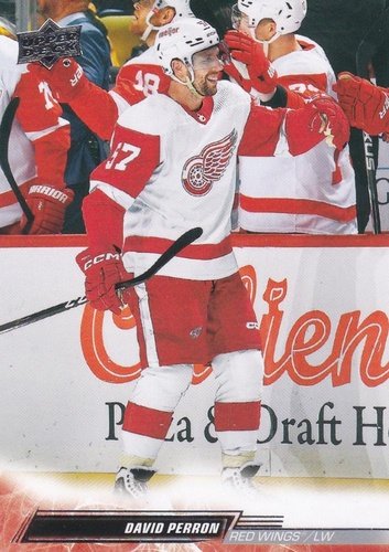 #551 David Perron - Detroit Red Wings - 2022-23 Upper Deck Hockey