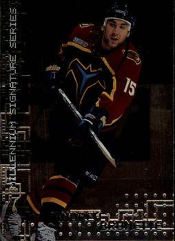#15 Andrew Brunette - Atlanta Thrashers - 1999-00 Be a Player Millennium Signature Series Hockey