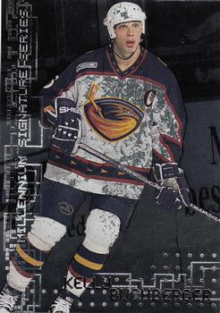 #19 Kelly Buchberger - Atlanta Thrashers - 1999-00 Be a Player Millennium Signature Series Hockey