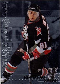#33 Miroslav Satan - Buffalo Sabres - 1999-00 Be a Player Millennium Signature Series Hockey