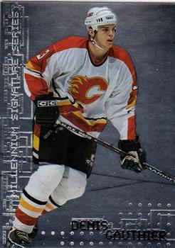 #44 Denis Gauthier - Calgary Flames - 1999-00 Be a Player Millennium Signature Series Hockey