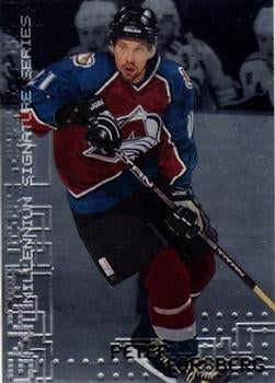 #65 Peter Forsberg - Colorado Avalanche - 1999-00 Be a Player Millennium Signature Series Hockey