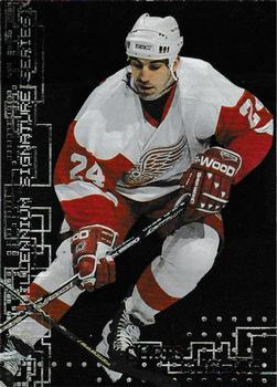 #91 Chris Chelios - Detroit Red Wings - 1999-00 Be a Player Millennium Signature Series Hockey
