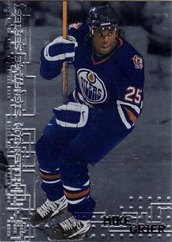 #102 Mike Grier - Edmonton Oilers - 1999-00 Be a Player Millennium Signature Series Hockey
