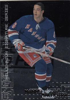 #163 Manny Malhotra - New York Rangers - 1999-00 Be a Player Millennium Signature Series Hockey