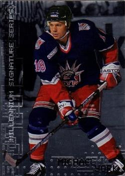 #167 Mike York - New York Rangers - 1999-00 Be a Player Millennium Signature Series Hockey