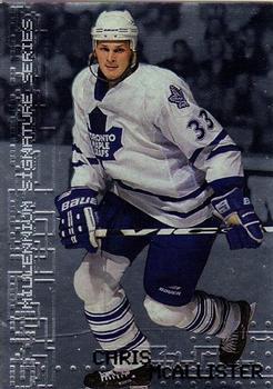 #228 Chris McAllister - Toronto Maple Leafs - 1999-00 Be a Player Millennium Signature Series Hockey