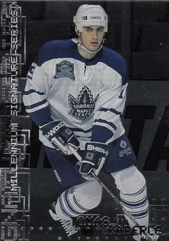 #230 Tomas Kaberle - Toronto Maple Leafs - 1999-00 Be a Player Millennium Signature Series Hockey