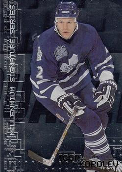 #231 Igor Korolev - Toronto Maple Leafs - 1999-00 Be a Player Millennium Signature Series Hockey