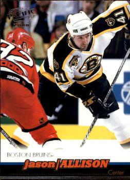 #17 Jason Allison - Boston Bruins - 1999-00 Pacific Hockey