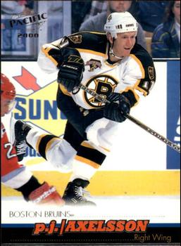 #18 P.J. Axelsson - Boston Bruins - 1999-00 Pacific Hockey