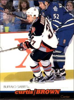 #35 Curtis Brown - Buffalo Sabres - 1999-00 Pacific Hockey