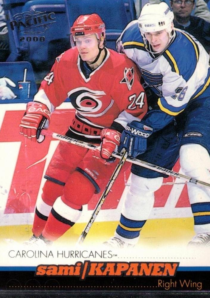 #73 Sami Kapanen - Carolina Hurricanes - 1999-00 Pacific Hockey