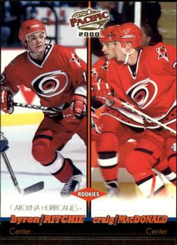 #83 Byron Ritchie / Craig MacDonald - Carolina Hurricanes - 1999-00 Pacific Hockey