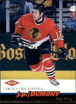 #86 J.P. Dumont - Chicago Blackhawks - 1999-00 Pacific Hockey