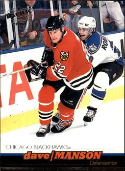#91 Dave Manson - Chicago Blackhawks - 1999-00 Pacific Hockey