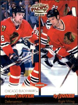 #99 Remi Royer / Ty Jones - Chicago Blackhawks - 1999-00 Pacific Hockey