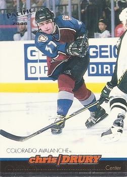 #102 Chris Drury - Colorado Avalanche - 1999-00 Pacific Hockey