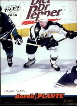 #128 Derek Plante - Dallas Stars - 1999-00 Pacific Hockey