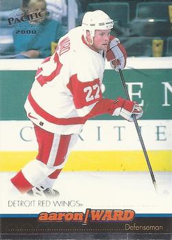 #150 Aaron Ward - Detroit Red Wings - 1999-00 Pacific Hockey