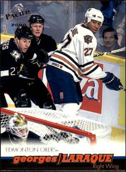 #158 Georges Laraque - Edmonton Oilers - 1999-00 Pacific Hockey