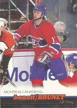 #201 Benoit Brunet - Montreal Canadiens - 1999-00 Pacific Hockey