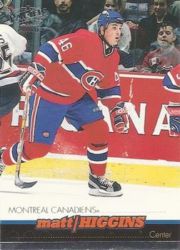 #204 Matt Higgins - Montreal Canadiens - 1999-00 Pacific Hockey