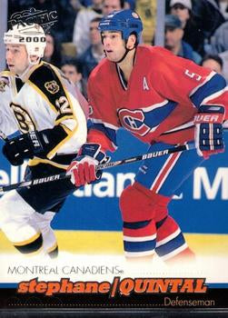 #208 Stephane Quintal - Montreal Canadiens - 1999-00 Pacific Hockey