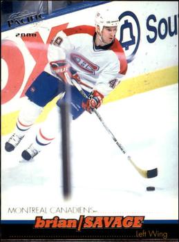 #210 Brian Savage - Montreal Canadiens - 1999-00 Pacific Hockey