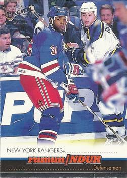 #275 Rumun Ndur - New York Rangers - 1999-00 Pacific Hockey