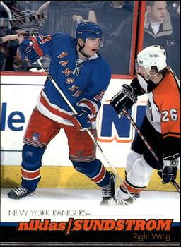 #282 Niklas Sundstrom - New York Rangers - 1999-00 Pacific Hockey