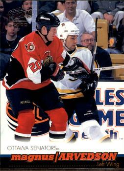 #284 Magnus Arvedson - Ottawa Senators - 1999-00 Pacific Hockey