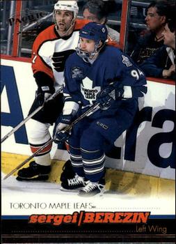 #402 Sergei Berezin - Toronto Maple Leafs - 1999-00 Pacific Hockey