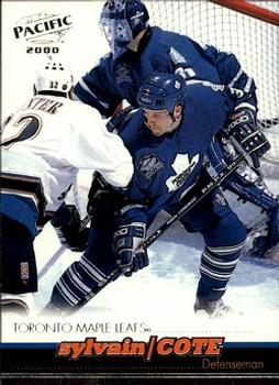 #404 Sylvain Cote - Toronto Maple Leafs - 1999-00 Pacific Hockey