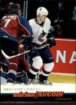 #419 Adrian Aucoin - Vancouver Canucks - 1999-00 Pacific Hockey