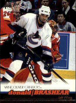 #421 Donald Brashear - Vancouver Canucks - 1999-00 Pacific Hockey