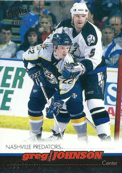 #225 Greg Johnson - Nashville Predators - 1999-00 Pacific Hockey