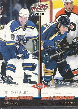 #368 Tyson Nash / Marty Reasoner - St. Louis Blues - 1999-00 Pacific Hockey