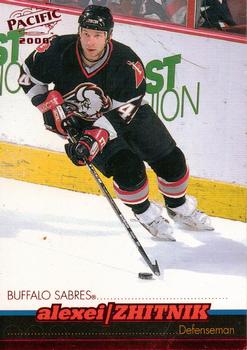 #50 Alexei Zhitnik - Buffalo Sabres - 1999-00 Pacific Hockey