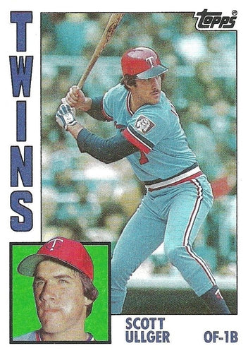#551 Scott Ullger - Minnesota Twins - 1984 Topps Baseball
