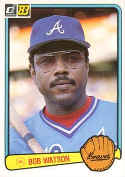 #551 Bob Watson - Atlanta Braves - 1983 Donruss Baseball