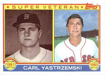 #551 Carl Yastrzemski - Boston Red Sox - 1983 Topps Baseball