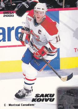 #119 Saku Koivu - Montreal Canadiens - 1999-00 Pacific Omega Hockey